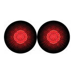 Muladhara Chakra Spiritual Print Car Coasters