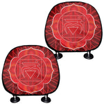 Muladhara Chakra Spiritual Print Car Headrest Covers