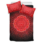 Muladhara Chakra Spiritual Print Duvet Cover Bedding Set