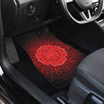 Muladhara Chakra Spiritual Print Front and Back Car Floor Mats