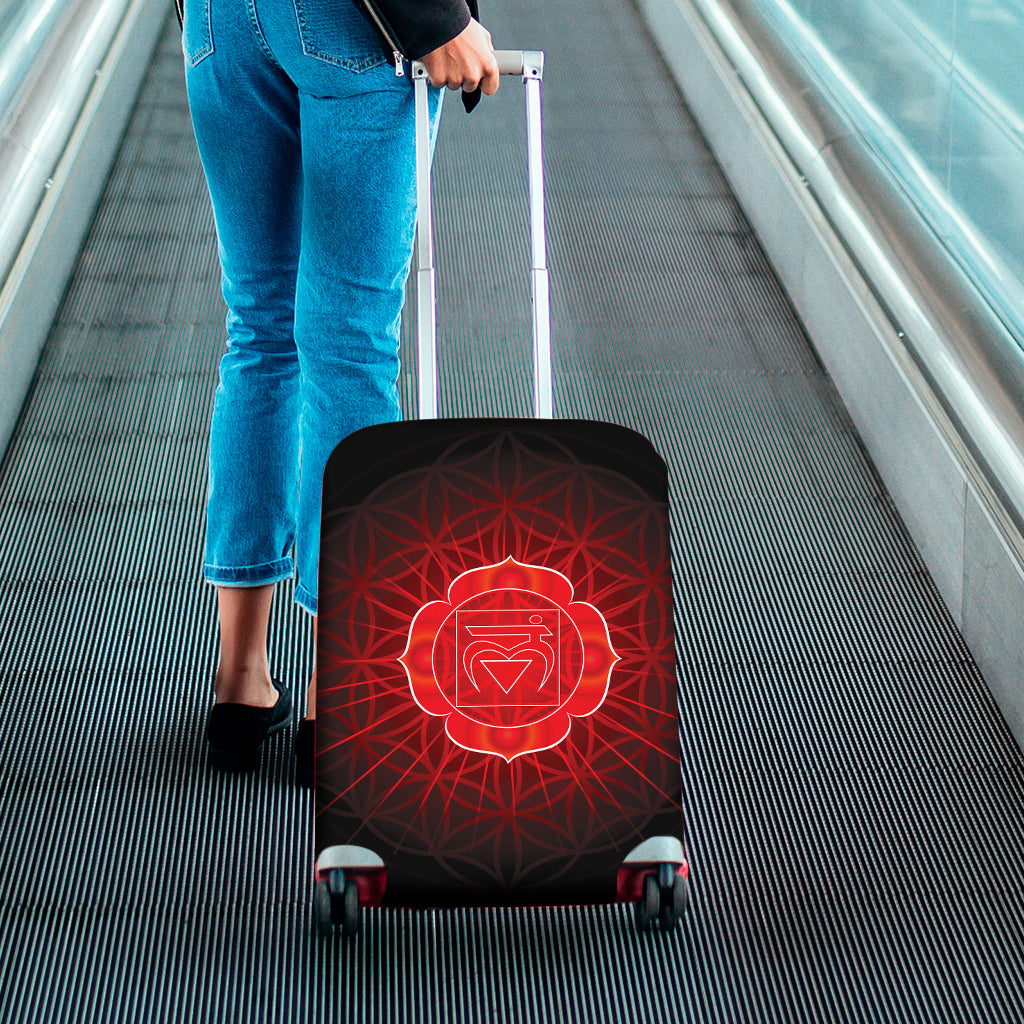 Muladhara Chakra Spiritual Print Luggage Cover
