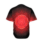 Muladhara Chakra Spiritual Print Men's Baseball Jersey