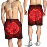 Muladhara Chakra Spiritual Print Men's Shorts