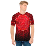 Muladhara Chakra Spiritual Print Men's T-Shirt