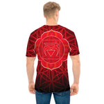 Muladhara Chakra Spiritual Print Men's T-Shirt