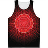 Muladhara Chakra Spiritual Print Men's Tank Top