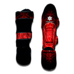 Muladhara Chakra Spiritual Print Muay Thai Shin Guard