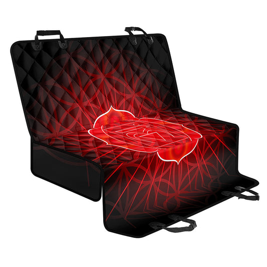 Muladhara Chakra Spiritual Print Pet Car Back Seat Cover