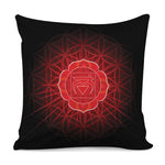 Muladhara Chakra Spiritual Print Pillow Cover