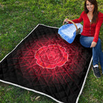 Muladhara Chakra Spiritual Print Quilt