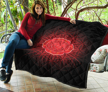 Muladhara Chakra Spiritual Print Quilt