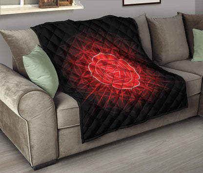 Muladhara Chakra Spiritual Print Quilt