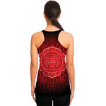 Muladhara Chakra Spiritual Print Women's Racerback Tank Top