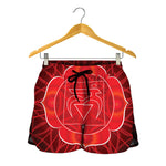 Muladhara Chakra Spiritual Print Women's Shorts