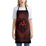 Muladhara Chakra Symbol Print Apron