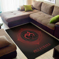 Muladhara Chakra Symbol Print Floor Mat