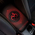 Muladhara Chakra Symbol Print Car Center Console Cover