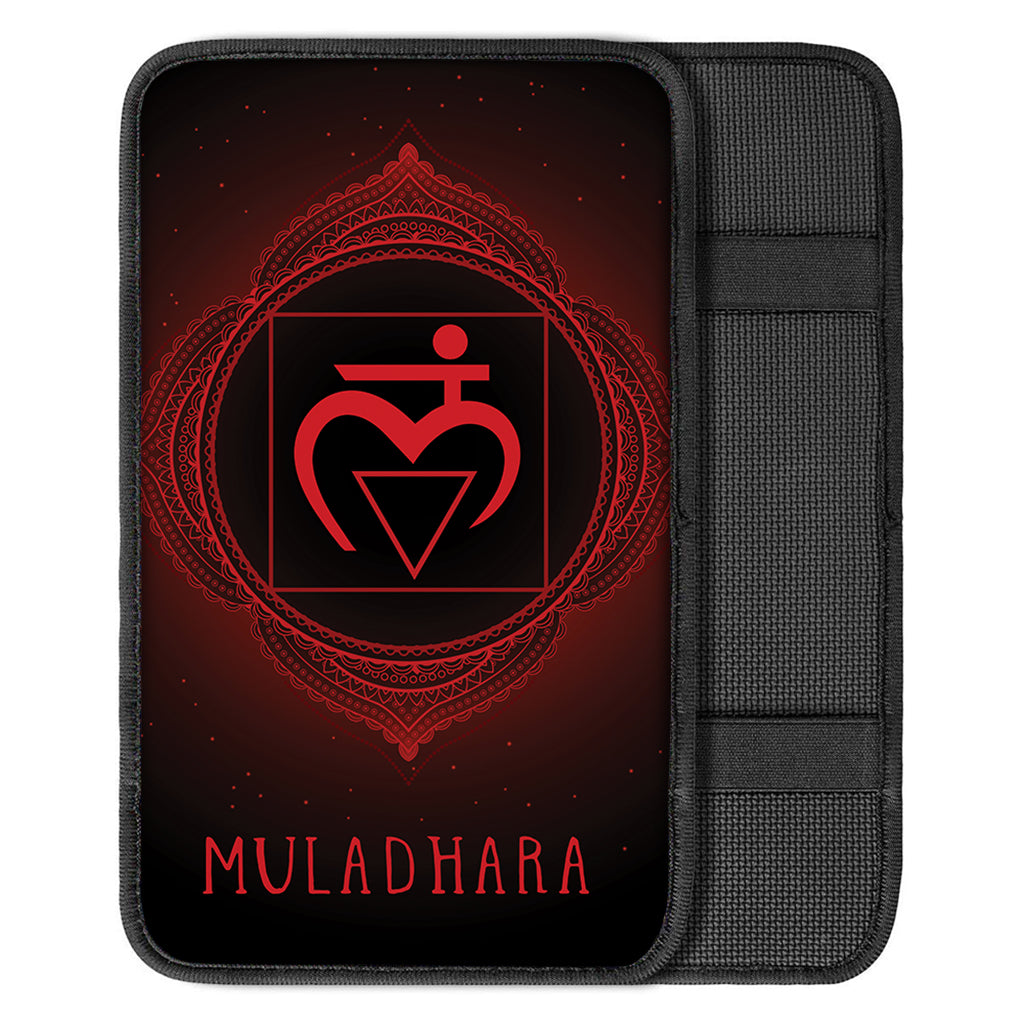 Muladhara Chakra Symbol Print Car Center Console Cover