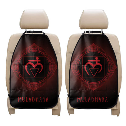 Muladhara Chakra Symbol Print Car Seat Organizers
