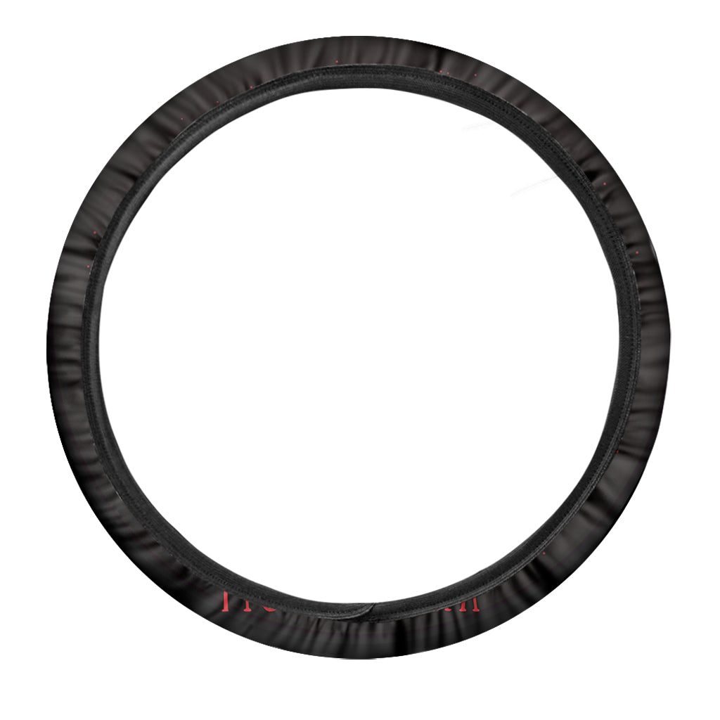 Muladhara Chakra Symbol Print Car Steering Wheel Cover