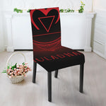 Muladhara Chakra Symbol Print Dining Chair Slipcover