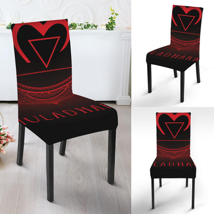 Muladhara Chakra Symbol Print Dining Chair Slipcover
