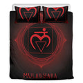 Muladhara Chakra Symbol Print Duvet Cover Bedding Set