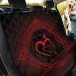 Muladhara Chakra Symbol Print Pet Car Back Seat Cover