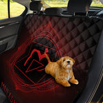 Muladhara Chakra Symbol Print Pet Car Back Seat Cover