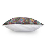 Multicolor Psychedelic Print Pillow Cover