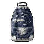 Mystical Lunar Phase Print Car Seat Organizers