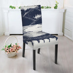 Mystical Lunar Phase Print Dining Chair Slipcover