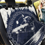 Mystical Lunar Phase Print Pet Car Back Seat Cover