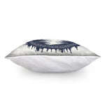Mystical Lunar Phase Print Pillow Cover