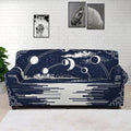 Mystical Lunar Phase Print Sofa Cover