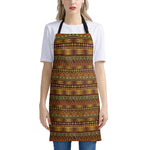 Native African Tribal Pattern Print Apron