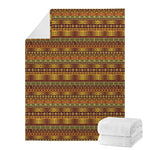 Native African Tribal Pattern Print Blanket