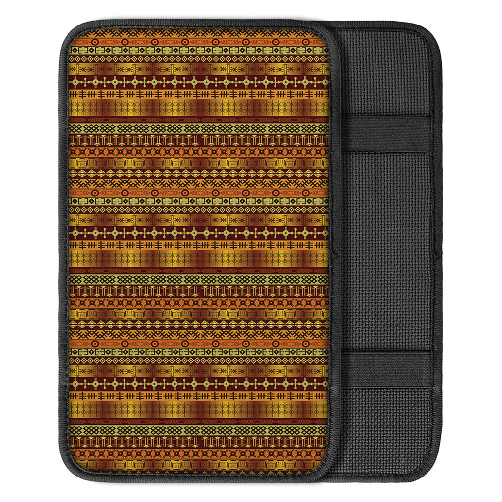 Native African Tribal Pattern Print Car Center Console Cover