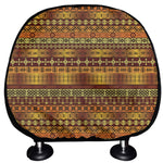 Native African Tribal Pattern Print Car Headrest Covers