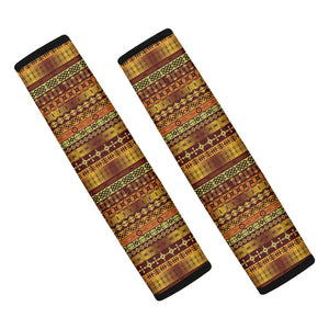 Native African Tribal Pattern Print Car Seat Belt Covers