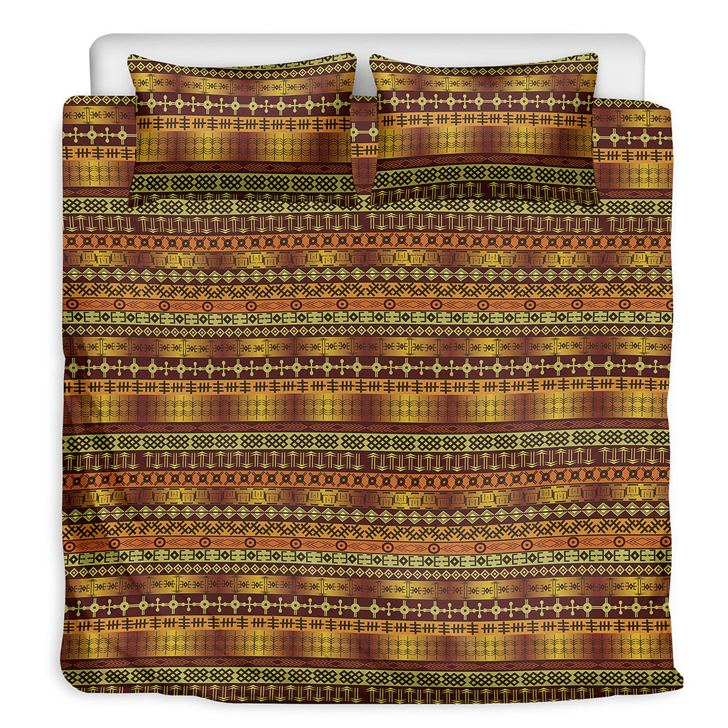 Native African Tribal Pattern Print Duvet Cover Bedding Set