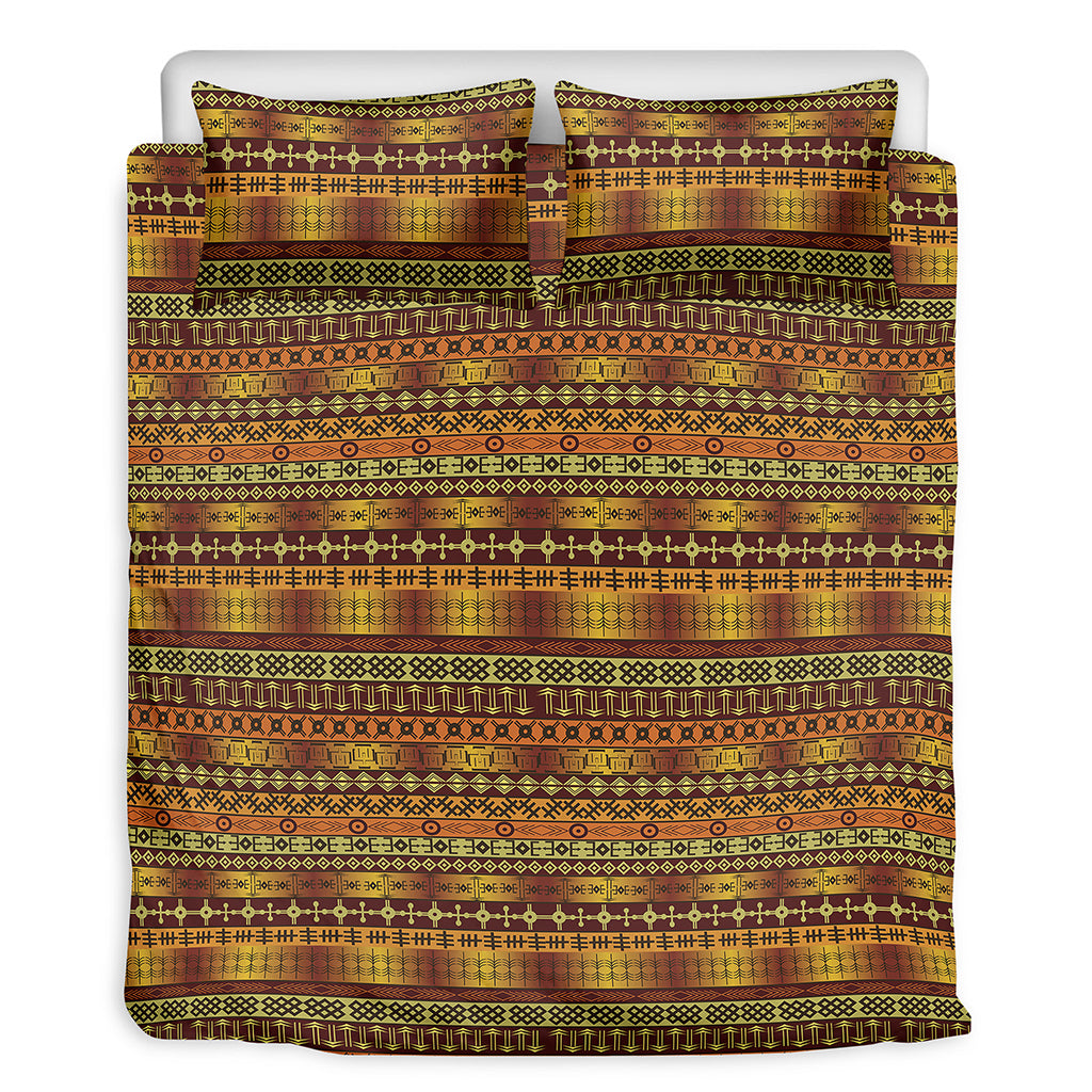 Native African Tribal Pattern Print Duvet Cover Bedding Set