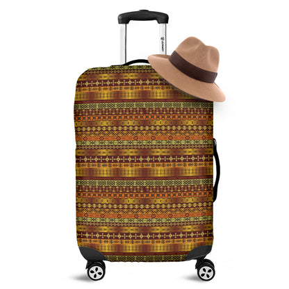 Native African Tribal Pattern Print Luggage Cover