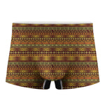 Native African Tribal Pattern Print Men's Boxer Briefs