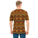 Native African Tribal Pattern Print Men's T-Shirt