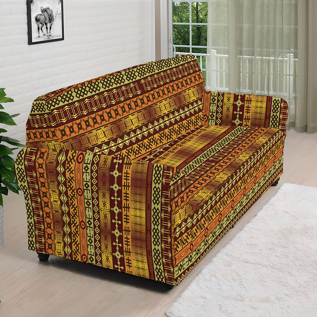 Native African Tribal Pattern Print Sofa Cover