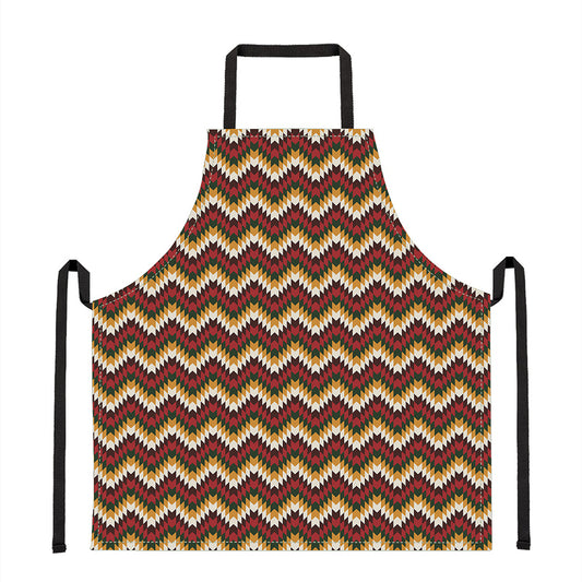 Native American Chevron Tribal Print Apron