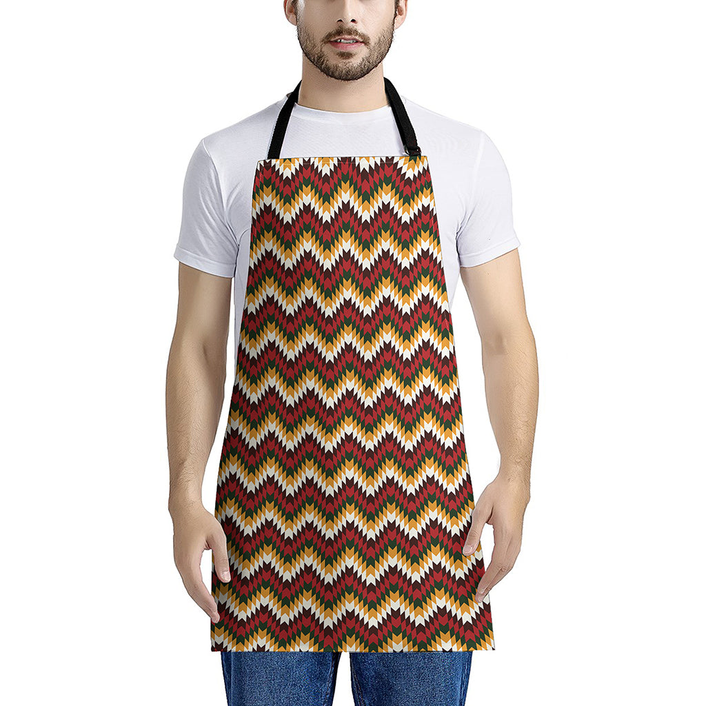 Native American Chevron Tribal Print Apron
