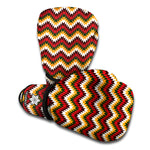 Native American Chevron Tribal Print Boxing Gloves