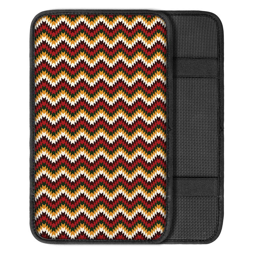 Native American Chevron Tribal Print Car Center Console Cover